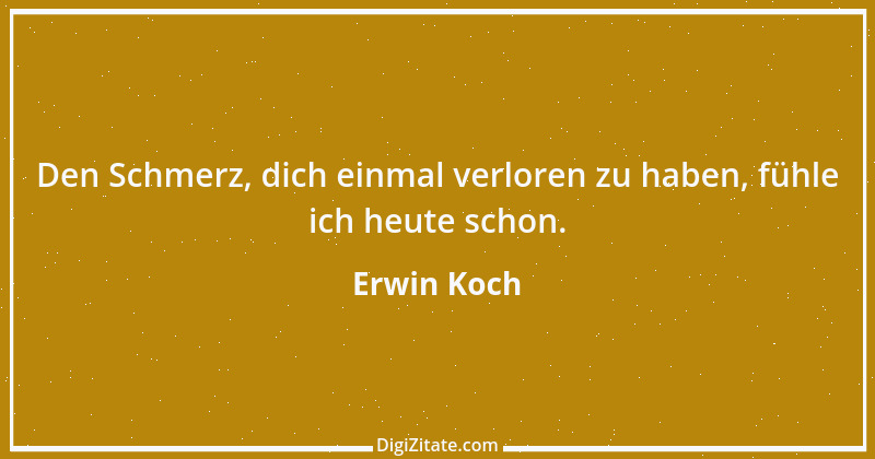 Zitat von Erwin Koch 372