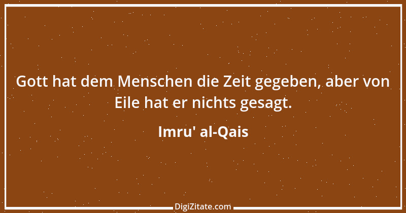 Zitat von Imru' al-Qais 2