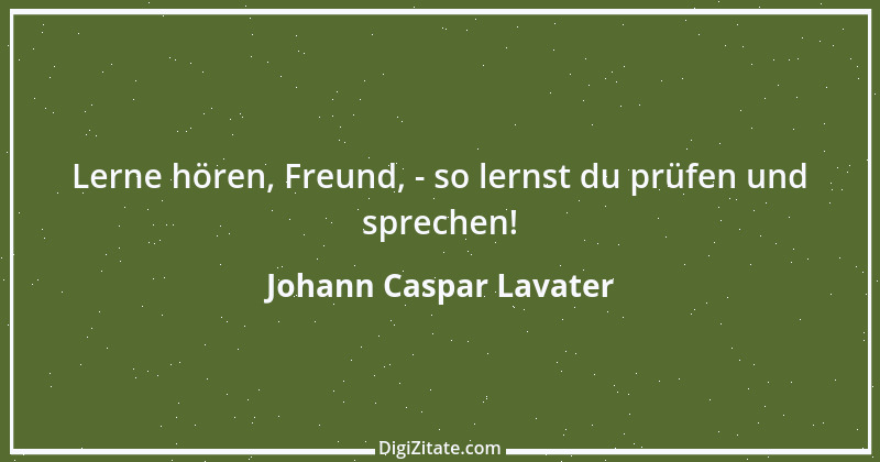 Zitat von Johann Caspar Lavater 211