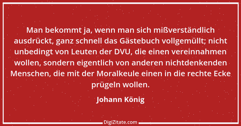 Zitat von Johann König 1