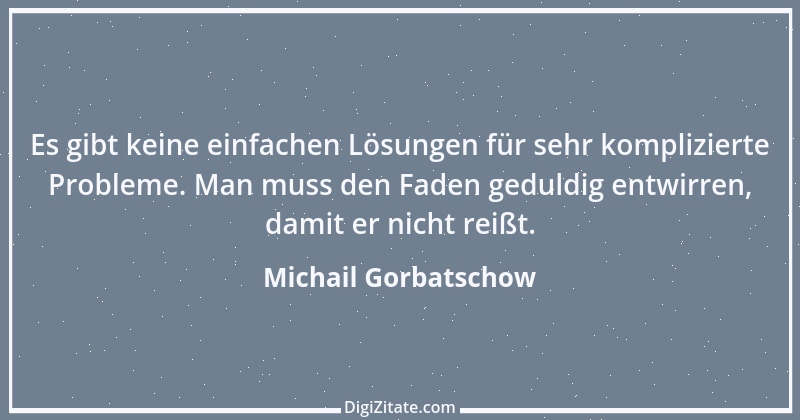 Zitat von Michail Gorbatschow 5