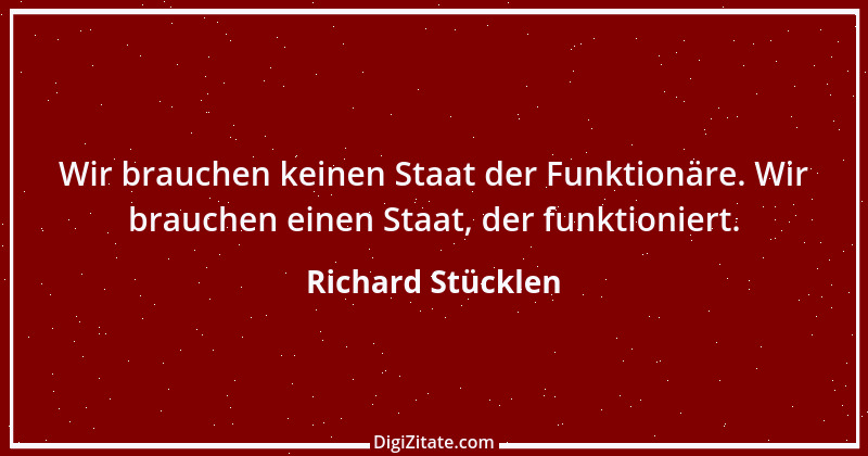 Zitat von Richard Stücklen 1