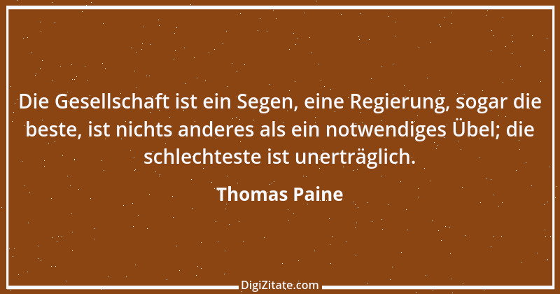 Zitat von Thomas Paine 15