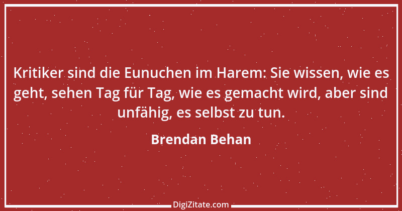 Zitat von Brendan Behan 3