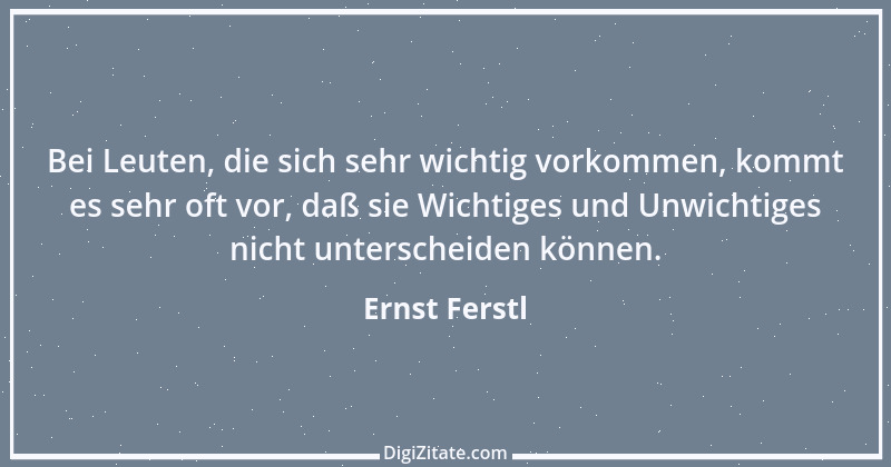 Zitat von Ernst Ferstl 1683