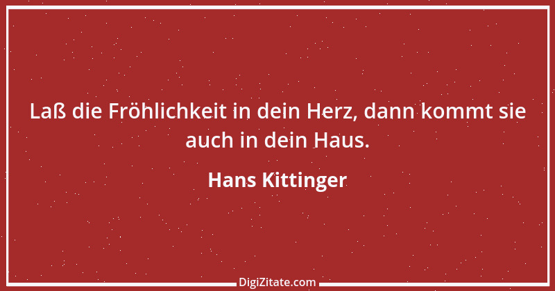 Zitat von Hans Kittinger 1