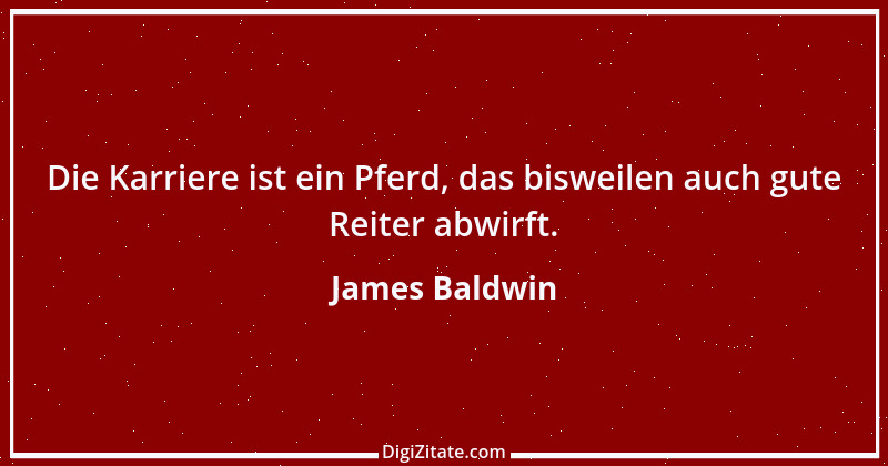 Zitat von James Baldwin 1