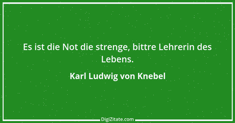 Zitat von Karl Ludwig von Knebel 13