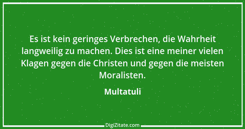 Zitat von Multatuli 29