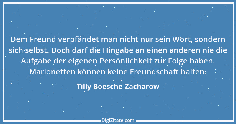 Zitat von Tilly Boesche-Zacharow 30