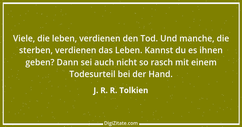 Zitat von J. R. R. Tolkien 12