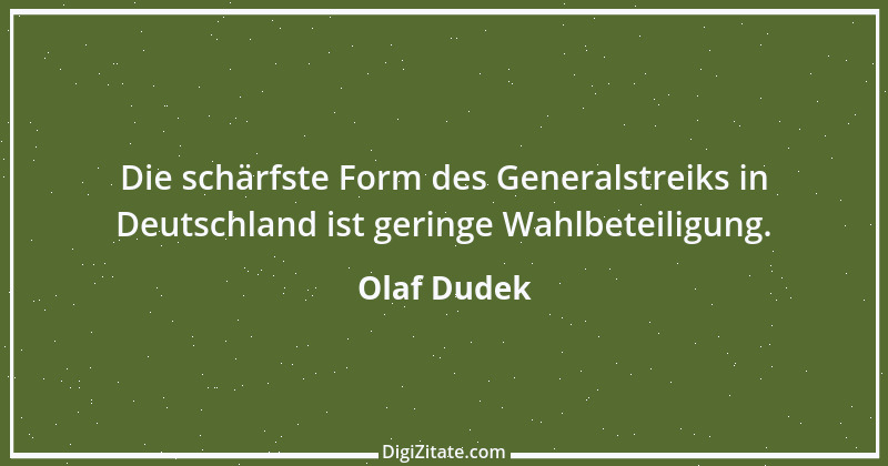 Zitat von Olaf Dudek 1