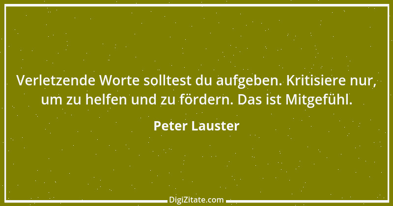 Zitat von Peter Lauster 67