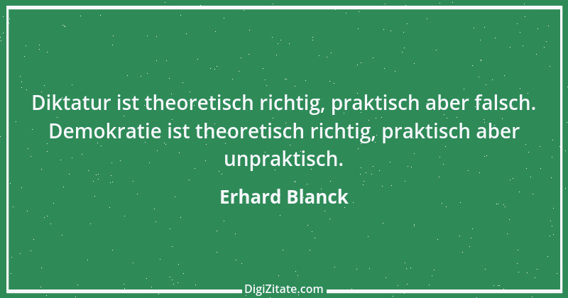 Zitat von Erhard Blanck 799