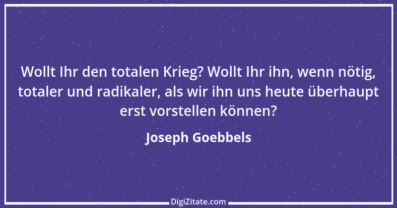 Zitat von Joseph Goebbels 10