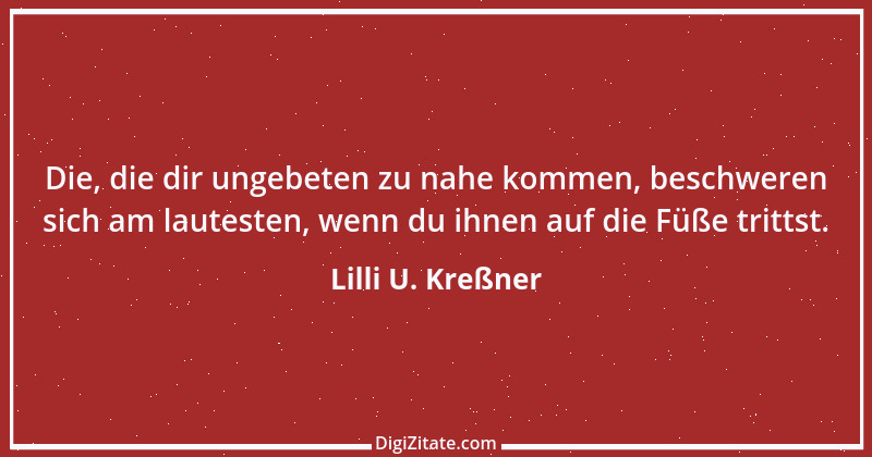 Zitat von Lilli U. Kreßner 31