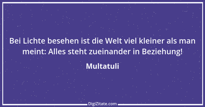 Zitat von Multatuli 31