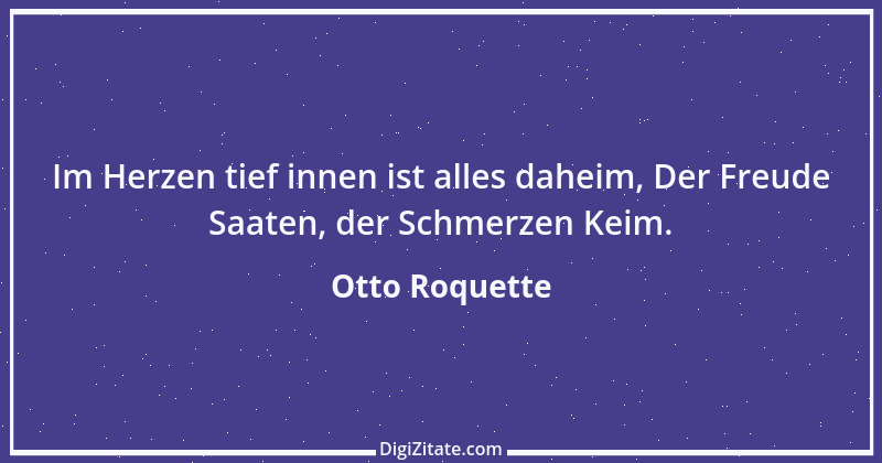 Zitat von Otto Roquette 1