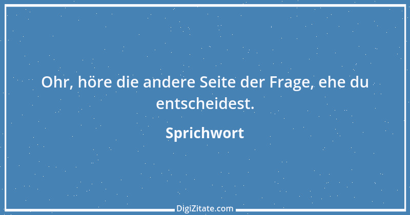 Zitat von Sprichwort 10236