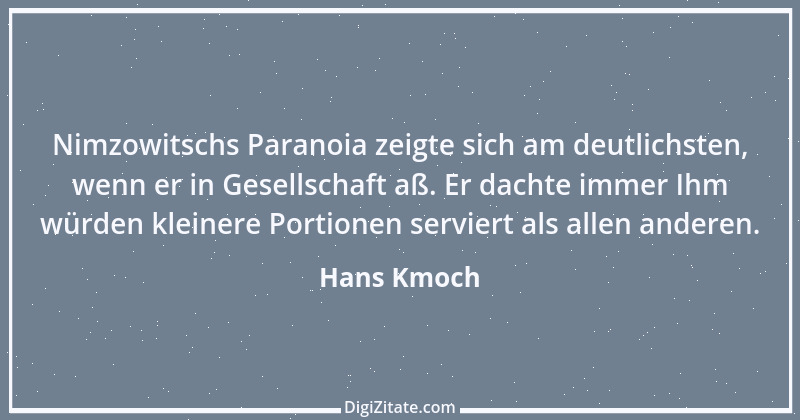 Zitat von Hans Kmoch 1