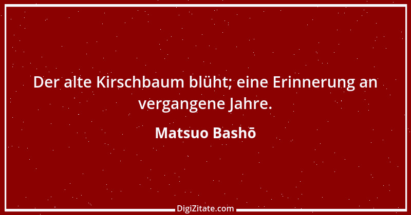 Zitat von Matsuo Bashō 5