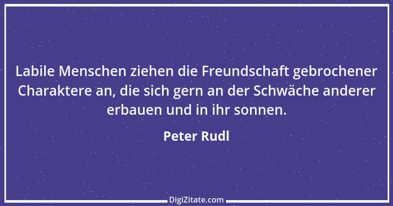 Zitat von Peter Rudl 519