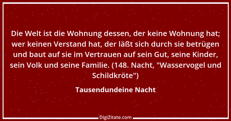 Zitat von Tausendundeine Nacht 16