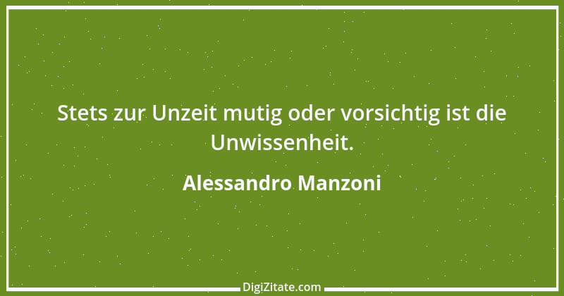 Zitat von Alessandro Manzoni 6