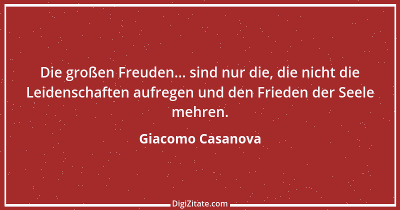 Zitat von Giacomo Casanova 42