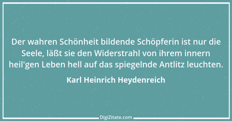 Zitat von Karl Heinrich Heydenreich 2