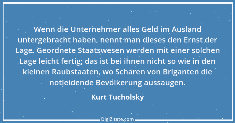 Zitat von Kurt Tucholsky 319