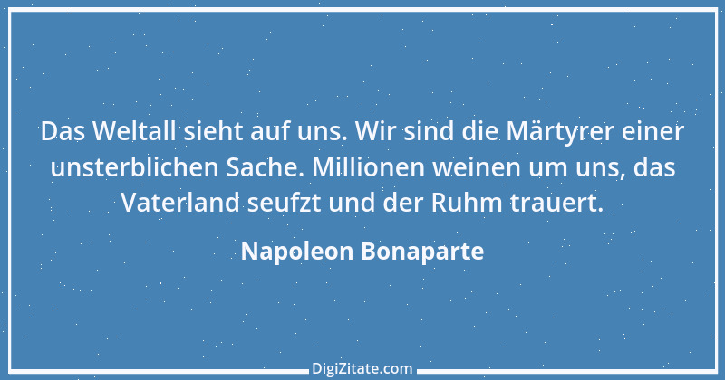 Zitat von Napoleon Bonaparte 128