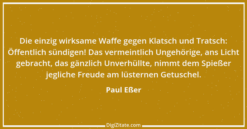 Zitat von Paul Eßer 34