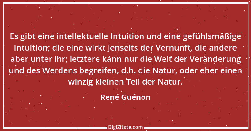 Zitat von René Guénon 3