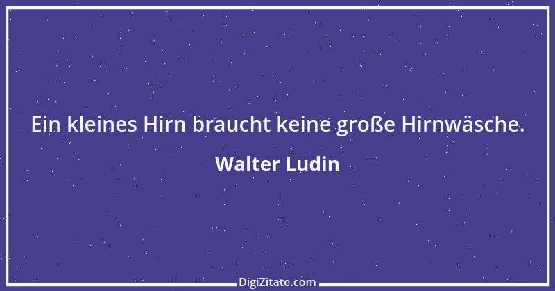 Zitat von Walter Ludin 280