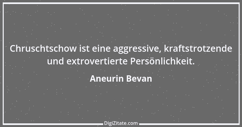 Zitat von Aneurin Bevan 2