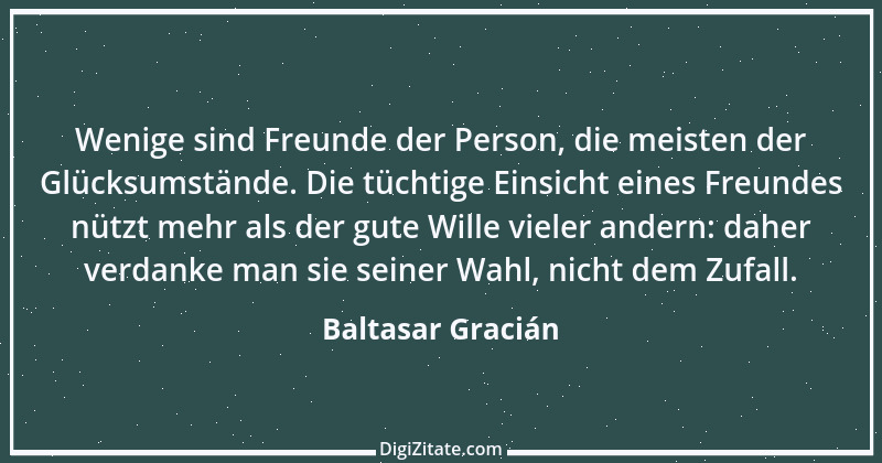 Zitat von Baltasar Gracián 51