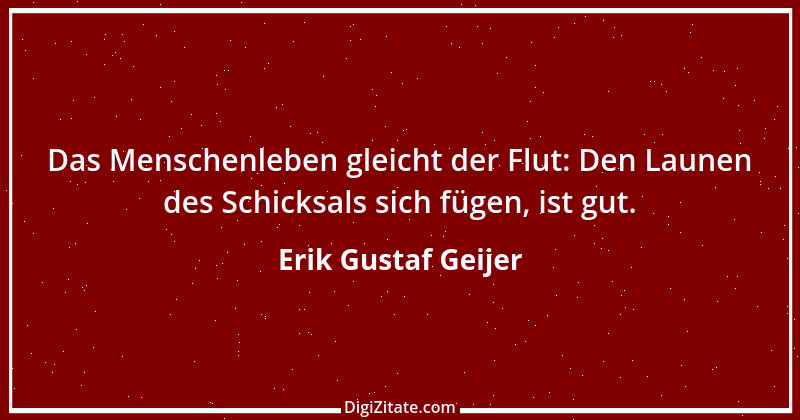 Zitat von Erik Gustaf Geijer 2