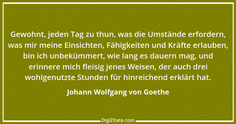 Zitat von Johann Wolfgang von Goethe 246