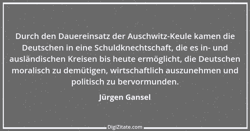 Zitat von Jürgen Gansel 3