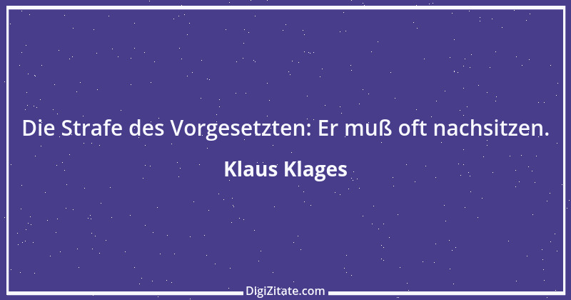 Zitat von Klaus Klages 498