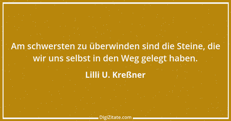 Zitat von Lilli U. Kreßner 33