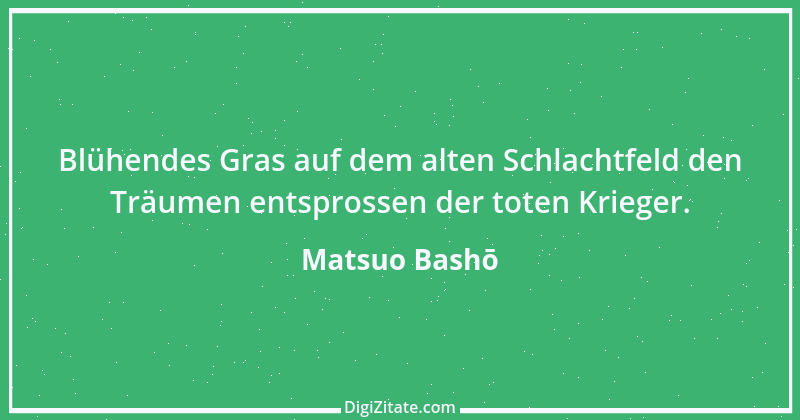 Zitat von Matsuo Bashō 6