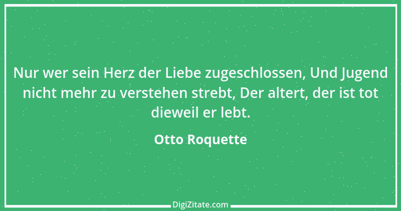 Zitat von Otto Roquette 3