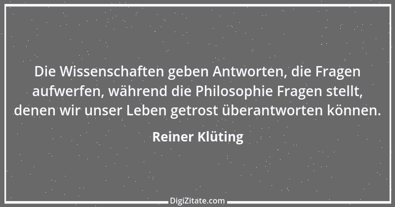 Zitat von Reiner Klüting 26