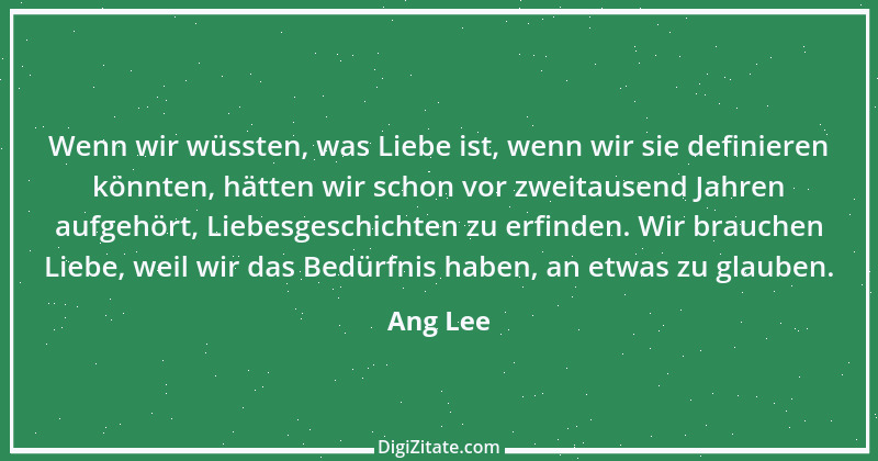 Zitat von Ang Lee 1