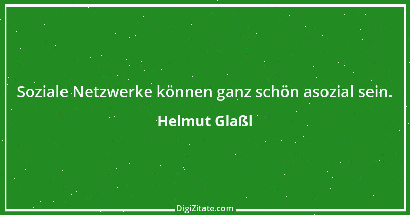 Zitat von Helmut Glaßl 199