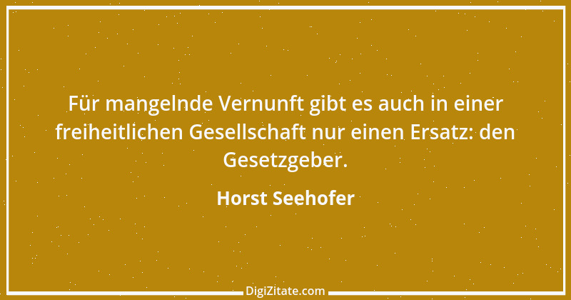 Zitat von Horst Seehofer 17