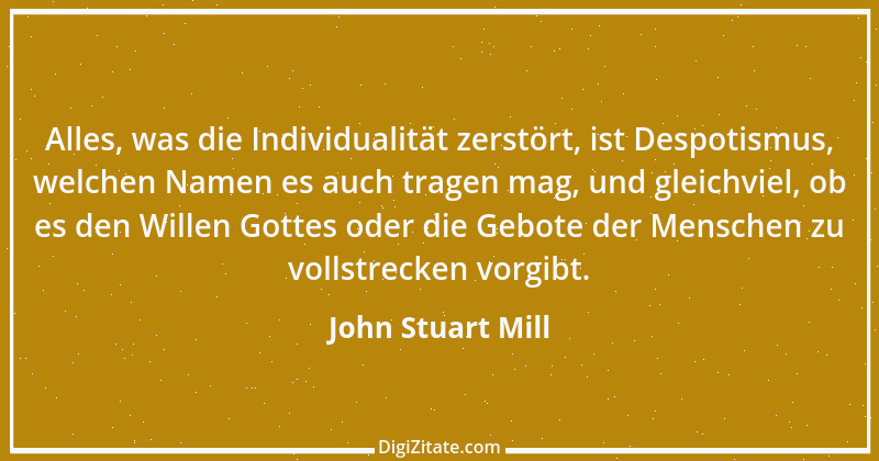 Zitat von John Stuart Mill 22