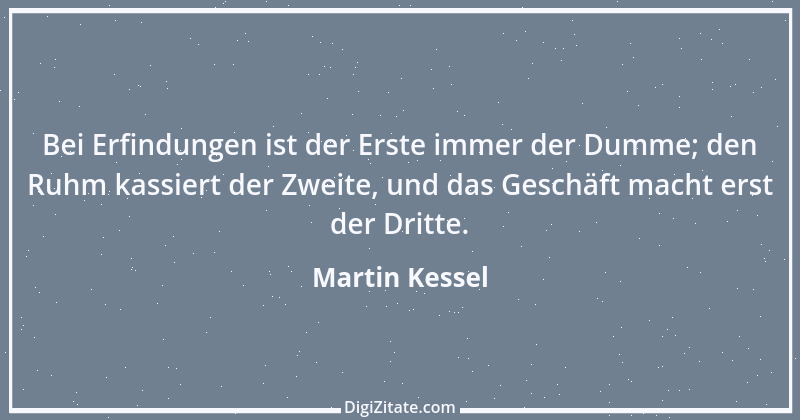 Zitat von Martin Kessel 55